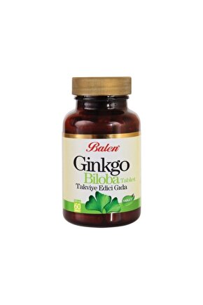 Ginkgo Biloba Tablet (60 Kapsül)