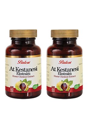 At Kestanesi Ekstraktı 375 Mg 60 Kapsül X 2 Adet