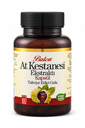 At Kestanesi Ekstraktı Kapsül 375 Mg* 60
