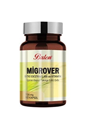 Migrover Bitki Ekstraktları Ve Vitamin Içeren Kapsül 60 X 720 Mg