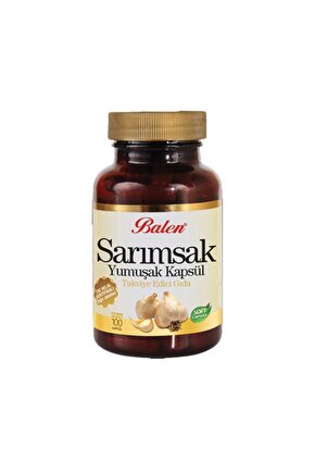 Sarımsak Yağı Yumuşak Kapsül Takviye Edici Gıda
