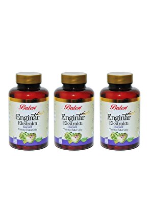 Enginar Plus Kapsül 820 Mg 100 Yumuşak Kapsül 3 Adet
