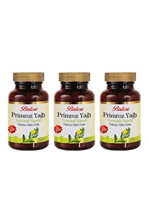 Primroz Çiçeği Yağı 650 Mg 90 Kapsül X 3 Adet