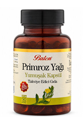 PRİMROZ YAĞI YUMUŞAK KAPSÜL 650 MG*90