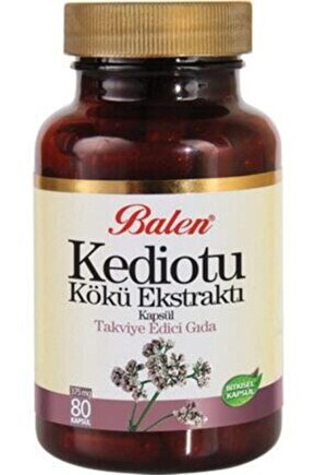 Kediotu Kedi Otu Kökü Ekstraktı Kapsül 80 X 375 mg