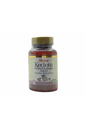 Kediotu Kökü Ekstraktı Kapsül 375 Mg 80 Kapsül