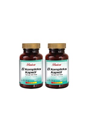 2 Adet B Kompleks 60 Kapsül 25.50 g