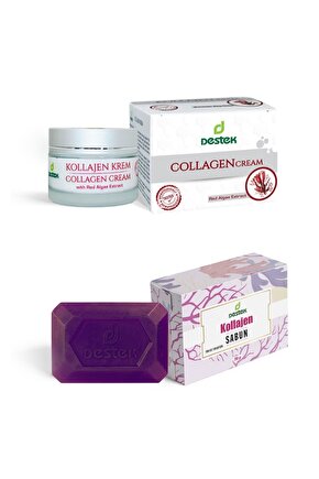 Kollajen Krem 50gr ve Kollajen Sabunu 150gr (2li Set)