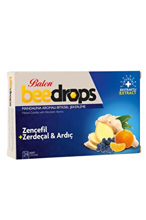 Beedrops Zencefil+Zerdeçal-Ardıç Mandalina Aromalı Drops