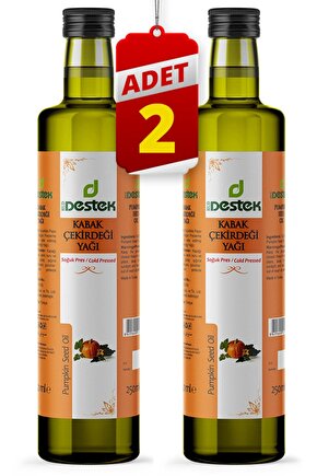 Kabak Çekirdeği Yağı 250 Ml (2 Adet)