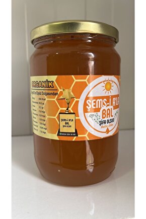 Şems-i Ala Organik Bingöl Çiçek Balı 1000 Gr