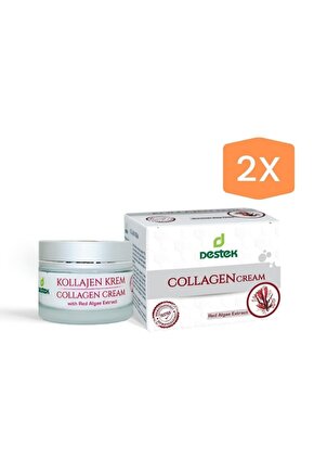 Kollajen Krem 50 Ml (kırmızı Yosun Özlü) (2 Adet)