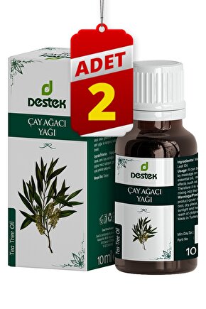 Çay Ağacı Yağı 10 Ml (2 Adet)