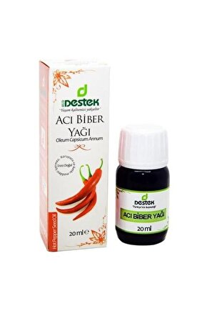 Acı Biber Yağı 20 ml Soğuk Pres