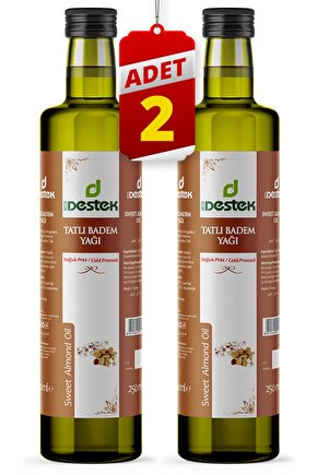Tatlı Badem Yağı 250 ml 2 Adet