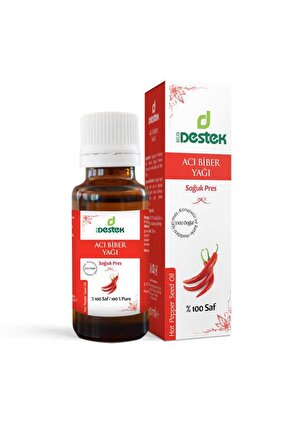 Soğuk Pres Acı Biber Yağı 20 ml