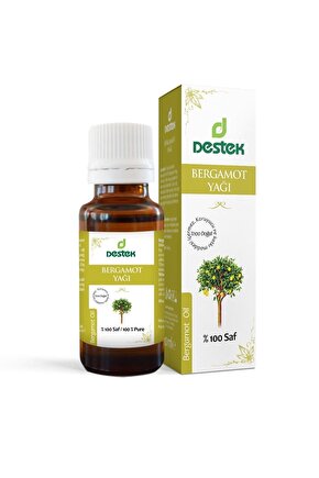 Bergamot Yağı %100 Saf Bitkisel Bakım Yağı (distile) 20 Ml