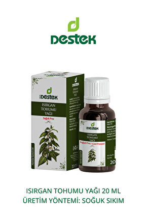 Isırgan Tohumu Yağı Soğuk Pres 20 ml
