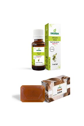 Argan Yağı Ve Argan Sabunu 2li Set