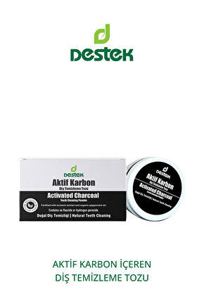 Aktif Karbon Diş Temizleme Tozu 30 gr