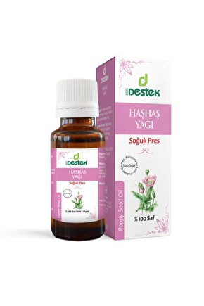 Haşhaş Yağı Soğuk Pres 50 ml