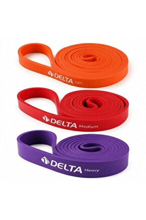 15-25-35 KG 3 Adet Direnç Bandı Barfiks Kas Güç Geliştirme Pilates Cross Training Power Band Seti