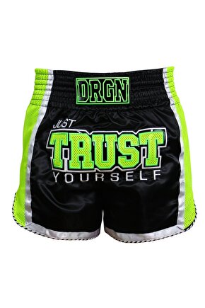 MT3110 Muat Thai Şortu Nakışlı Kick Boks Şortu