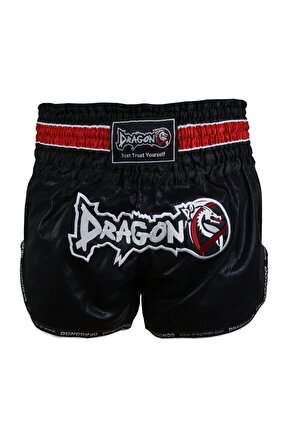 MT3077 Muaythai Şortu - Kick Boks Şortu Siyah