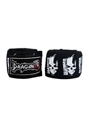 83831 Skull 3,5 Metre Bandaj Kuru Kafalı Boks Bandajı