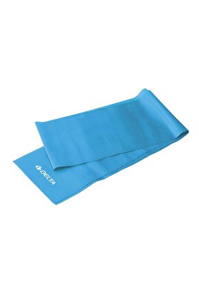 Pilates Bandı Orta Sert 120 x 15 cm Egzersiz Direnç Lastiği (Uç Kısmı Açık)