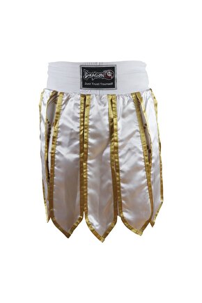MT3031 Muay Thai Kick Boks Şortu Taytlı Püsküllü Şort