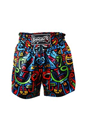 MT3037 Clown Muay Thai Kick Boks Şortu