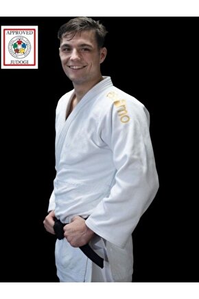 IJF Onaylı Gold Judo Elbisesi Beyaz Judogi