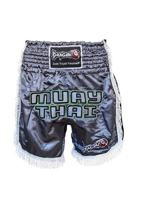 MT3020 Muay Thai Apache Şort Püsküllü Şort Püsküllü Muay Thai Şort