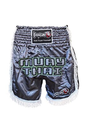 MT3020 Muay Thai Apache Şort Püsküllü Şort Püsküllü Muay Thai Şort