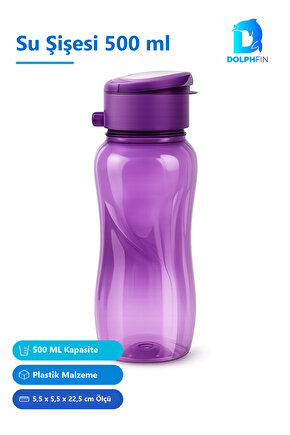500 ml Plastik Su Şişesi Suluk Matara