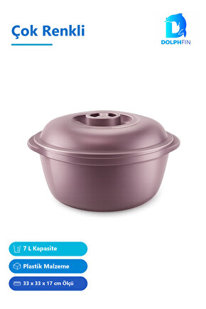 Hamur Leğeni 0 No 7 L Çok Renkli