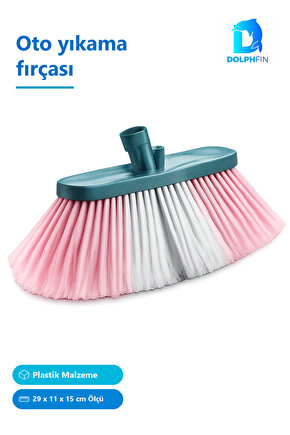 Oto Yıkama Fırçası 20 cm Çok Renkli Plastik