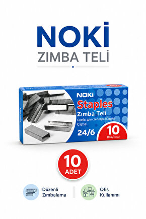 Noki Zımba Teli Beyaz No:246 10lu Paket
