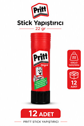 Pritt Original Stick Yapıştırıcı 22 gr 12li Paket