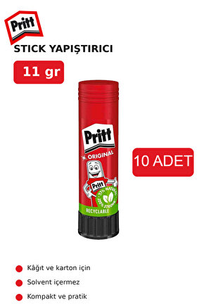 Pritt Original Stick Yapıştırıcı 11 gr 10lu Paket