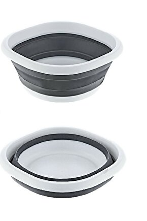 Katlanır Badya Leğen Akordiyon Katlanabilir Badya 5,25 Lt