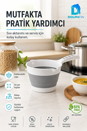 Katlanır Koçero Su İçecek Servis ve Günlük Kullanım Ürünü