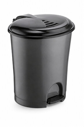 33 Litre Pedallı Çöp Kovası Kapaklı Plastik Mutfak Banyo Ofis Çöp Kutusu