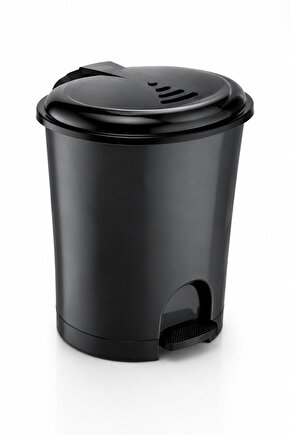 12 Litre Pedallı Çöp Kovası Plastik Kapaklı Banyo Mutfak Ofis Çöp Kutusu