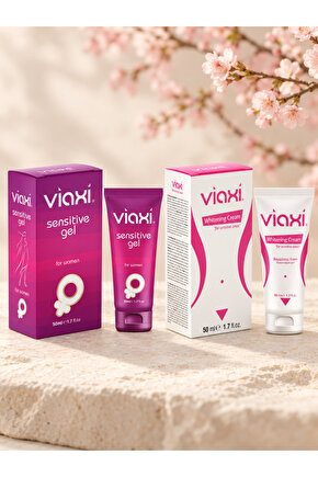 Sensitive Gel 50 ml + Whitening Cream 50 ml – İkili Özel Bölge Bakım Seti