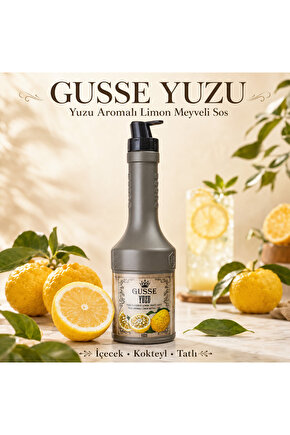 Gusse Yuzu Aromalı Meyve Püresi 1.1 Kg