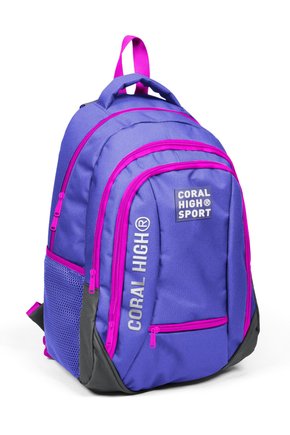 Sport Lavanta Gri Dört Bölmeli Sırt Çantası 23453