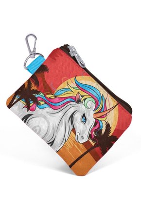 Unicorn Desenli Bozuk Para Çantası