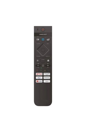 75PUS890912 Uyumlu 4K Ambilight LED TV Kumanda Netflix Rakuten Tv Kumandası SES KOMUTSUZ 1. SINIF ABS PLASTİK KALİTESİ L